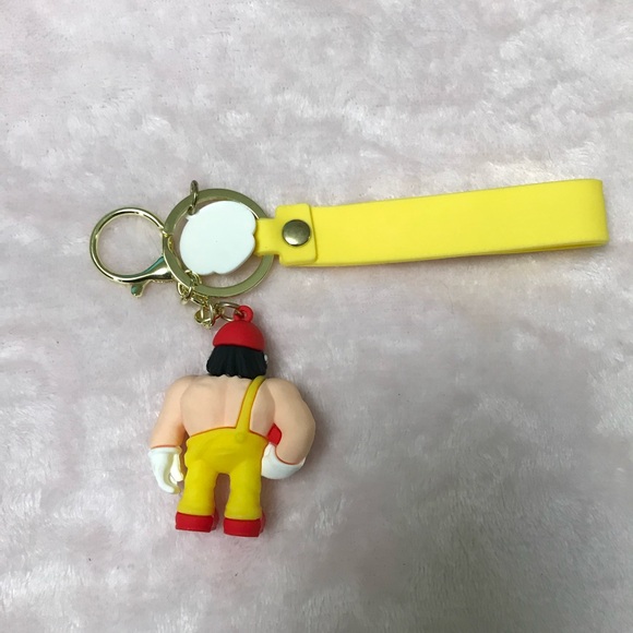 ✨✨5/$10✨✨ Muscle Super Mario 3D Silicone Keychain New - Picture 6 of 10